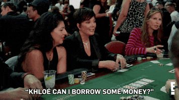 keeping up with the kardashians borrow money GIF by E!