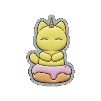 Kitten Unicorn Sticker by The LSD Hotel