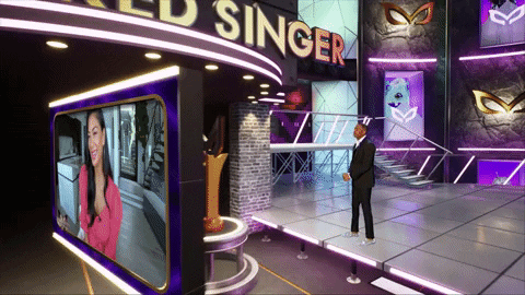 Nicole Scherzinger Hello GIF by The Masked Singer