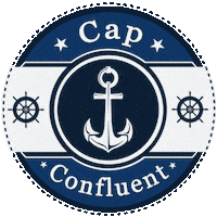 Boat Lyon Sticker by CapConfluentlyon