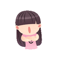 Girl Reaction Sticker