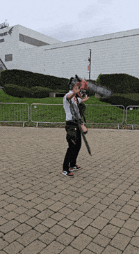 Spin Cosplay GIF