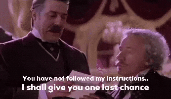 Volreb04 notes phantom of the opera i shall give you one last chance you have not followed my instructions GIF