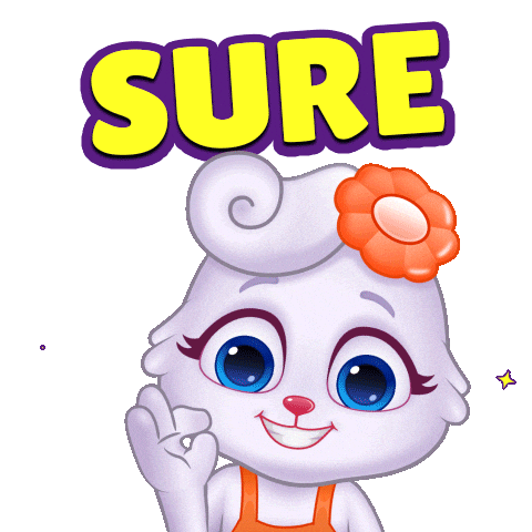 Uh Huh Ok Sticker by Lucas and Friends by RV AppStudios