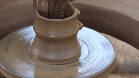 clay pottery GIF