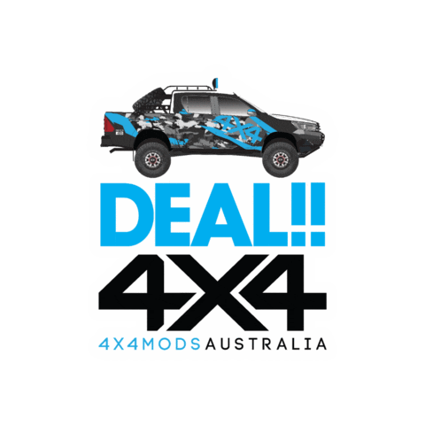 4x4MA deal 4x4 4wd 4x4mods Sticker