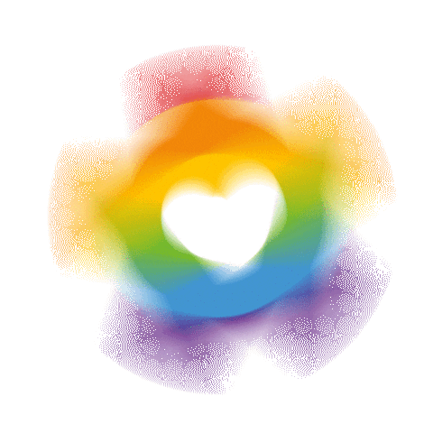 Rainbow Love Sticker by DVB AG