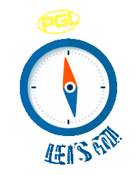 Compass Staycation Sticker by PGLAdventures