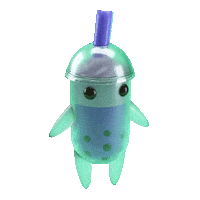 Happy Bubble Tea Sticker