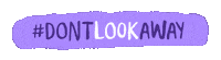Dont Look Away Plant Based Sticker by _AnimalSaveMovement_