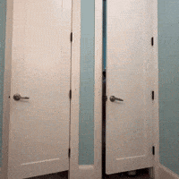 Bathroom Spying GIF