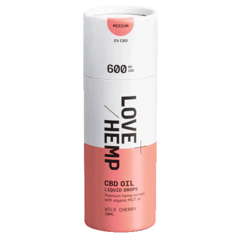 lovehempuk love cbd oil hemp Sticker