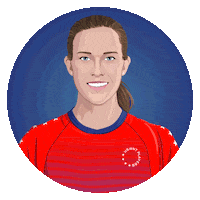 Womens Soccer Football Sticker by SportsManias