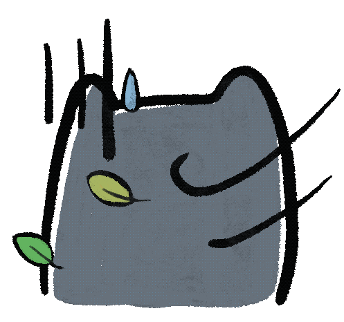 Sad Word Sticker
