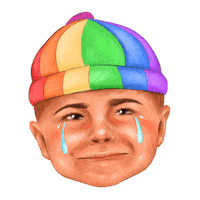 Happy Baby Face Sticker