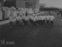 NationalWWIMuseum black and white military footage soldiers GIF