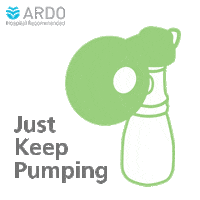 ardomums_uk mum breastfeeding pumping calypso Sticker