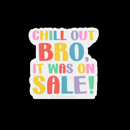 Lovestoryboutique giphygifmaker giphygifmakermobile chill sale GIF