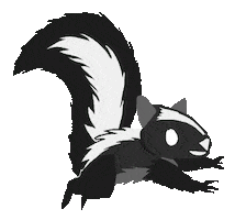 clevendeavgames run skunk uch ultimate chicken horse Sticker