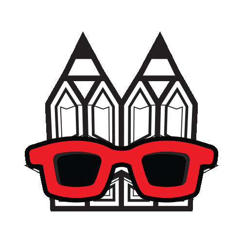 Sunglasses Bro Sticker by Stamatia Alexaki