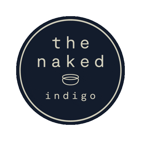 thenakedindigo giphyupload bowl tni the naked indigo Sticker