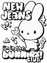 K-Pop Bunnies Sticker by rainydayink