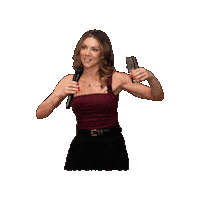 Cheers Microphone Sticker by Checklist Legal