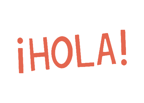 Spanish Hello Sticker