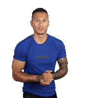 Happy Fitness Sticker by Michael Vazquez