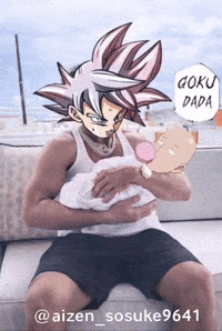 One Punch Man Goku Meme GIF