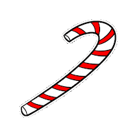 Christmas Candy Sticker