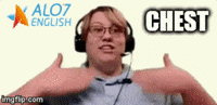 chest total physical response GIF by ALO7.com