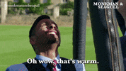 Label1TV hot wow heat warm GIF