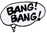 Onekon7 cartoon comic bubble bang Sticker