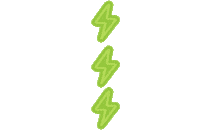 Lightning Bolt Success Sticker