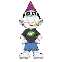 Affirmation White Monkey Sticker by Zhot