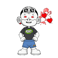 Affirmation White Monkey Sticker by Zhot