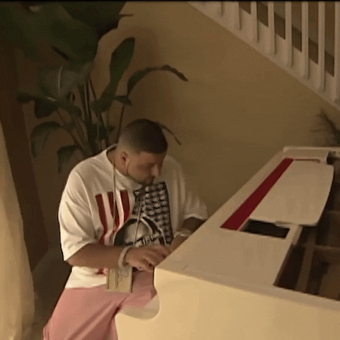 dj khaled piano GIF by MTV Cribs