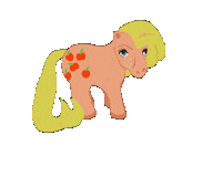 Golddustmoth mylittlepony 90s 80s toys pony Sticker