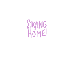 Emsjcreative home stay home social distancing staying in Sticker