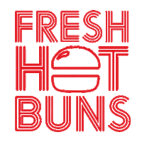 French Fries Burger Sticker by MOOYAH