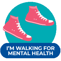 Walk With Me Mentalhealth Sticker by Youth Focus
