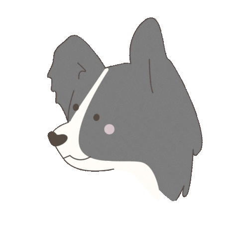 Papillon Dog Sticker by HIKOCO