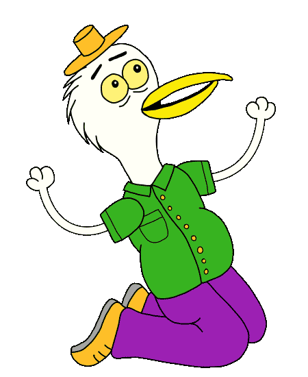 Illustration Begging Sticker by Charlie Mars