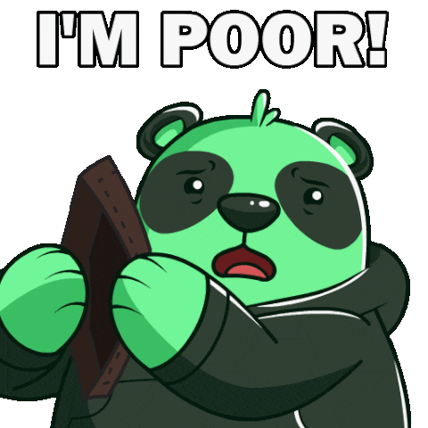 Sad No Money Sticker by SuperVerse