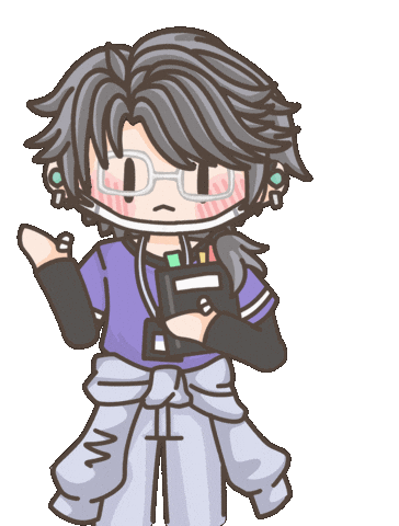 Thinking Coach Sticker by Fluffy the Thunder God 雷神阿毛