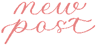 Ceciliadoingart pink new post peach nuevo Sticker