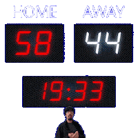 44 Away Sticker