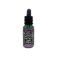 Night Cannabis Sticker by FightbackCBD