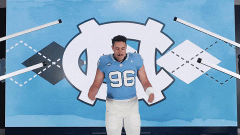 University Of North Carolina Football GIF by UNC Tar Heels